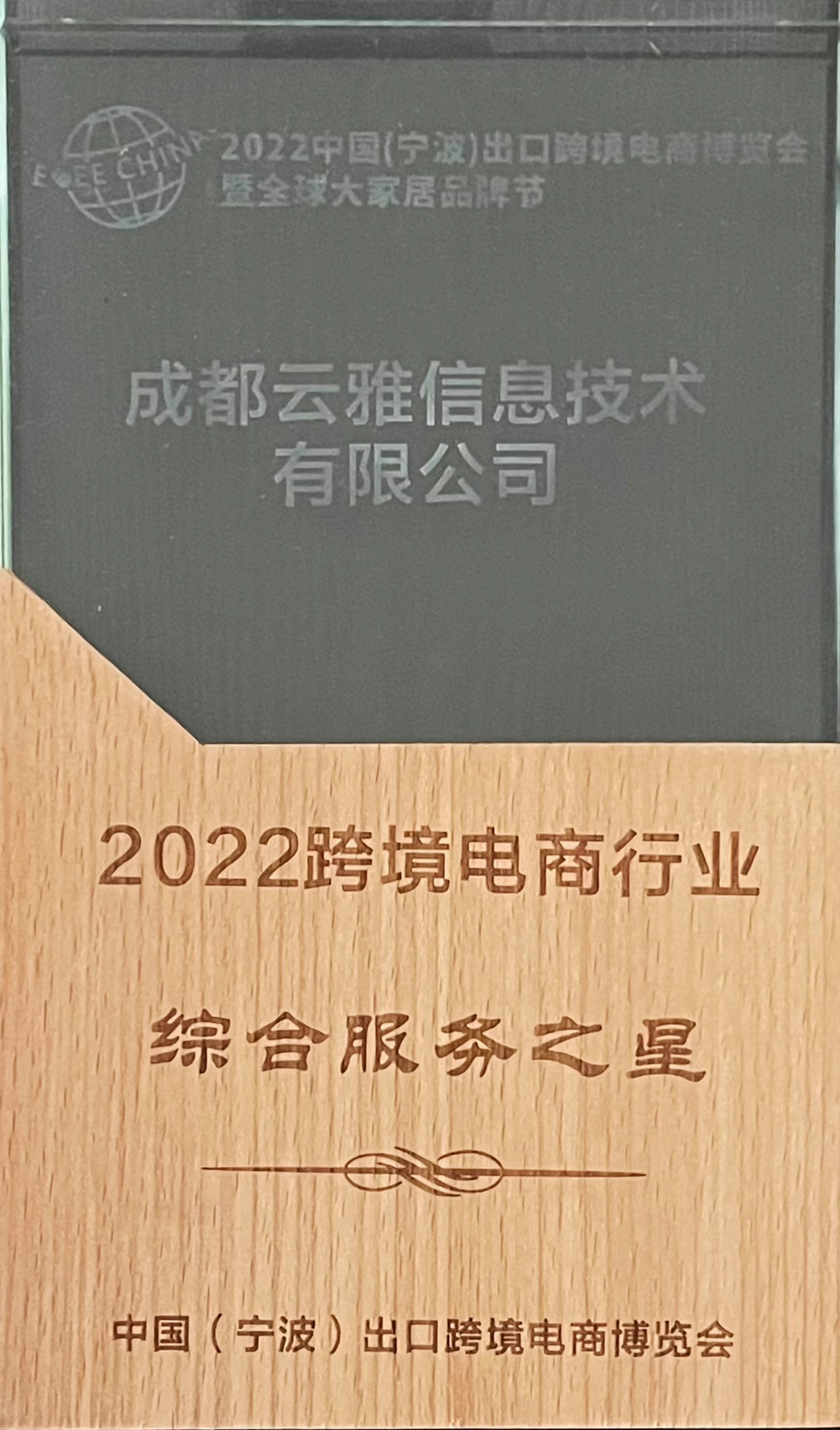 2022跨境電商行業(yè)綜合服務(wù)之星
